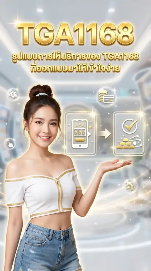 รูปแบบการให้บริการของ tga1168 ที่ออกแบบมาให้เข้าใจง่าย