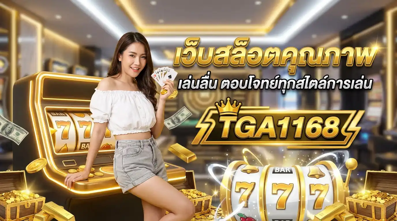 tga1168 เว็บสล็อตคุณภาพ เล่นลื่น ตอบโจทย์ทุกสไตล์การเล่น